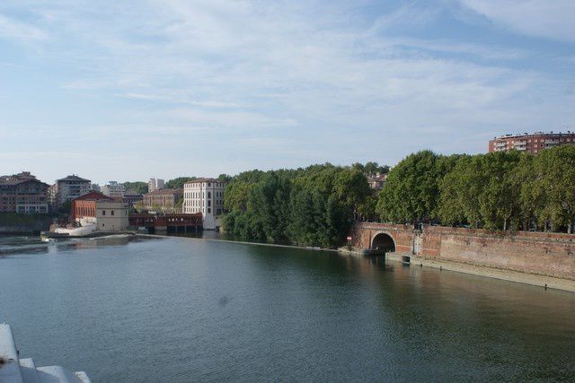 la Garonne en ville -Toulouse-