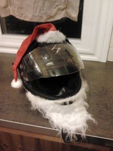 Père Noël à Moto!