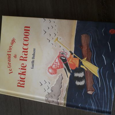 Livre : Le Grand Voyage de Rickie Raccoon