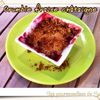 Crumble fraises châtaigne
