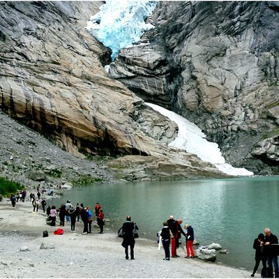 Vacances 2017 - Croisière dans les fjords norvégiens - 14 juin - Olden et le glacier de Brigsdal - suite