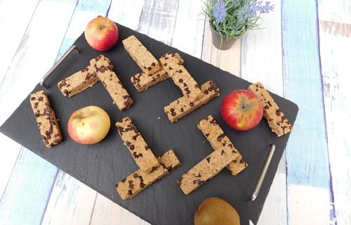 Barres de granola au chocolat