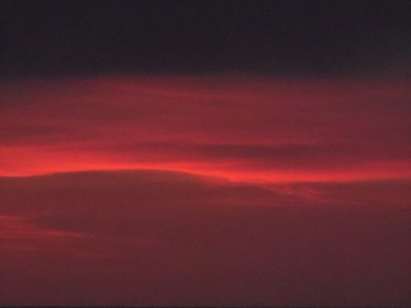 Les couchers de soleil vus de notre patio