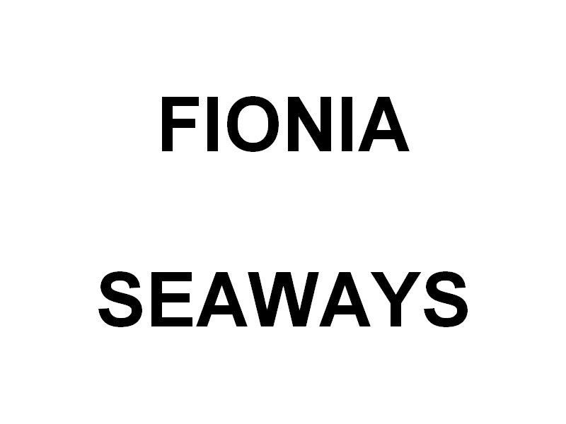 FIONIA SEAWAYS , arrivant à toulon et se dirigeant vers Brégaillon le 01 janvier 2019