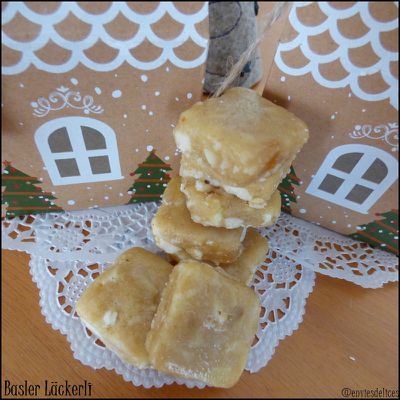 Basler Läckerli, pains d'épices suisses au miel et fruits confits