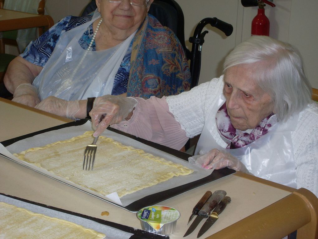 Atelier cuisine &quot;tartes aux pommes et poires&quot;