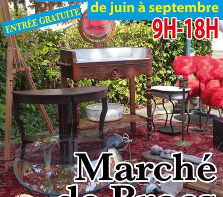 3ème samedi du mois de juin à septembre 2021 : marché de brocs à La Chartre sur le Loir