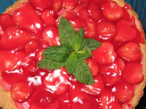 tarte au fraise 