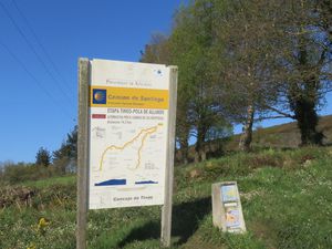 Samedi 5 mai 2018:  Étape 5: Borres - Montefurado : 17,5 km et surtout 640 m de dénivelé 