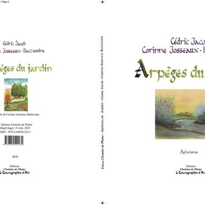 Arpèges du jardin - Cédric Jacob et Corinne Josseaux-Battavoine