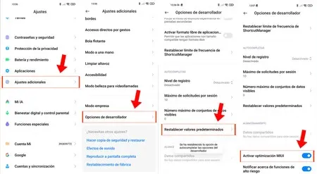 Si tienes XIAOMI, NO Desactives estas funciones