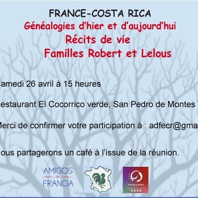 Réunion du groupe généalogie