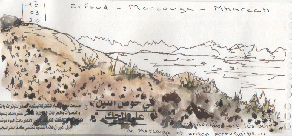 CARNET DE VOYAGE - MAROC - MARS 2020