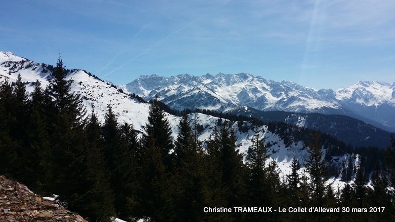 BELLEDONNE - HAUT DU TELESIEGE DU CLARAN/SUPER COLLET