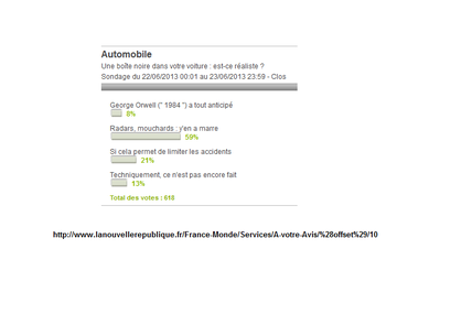 Un petit boitier installé dans votre voiture, testé à Blois en 2007, vous permet de faire des économies et de sauver des vies.