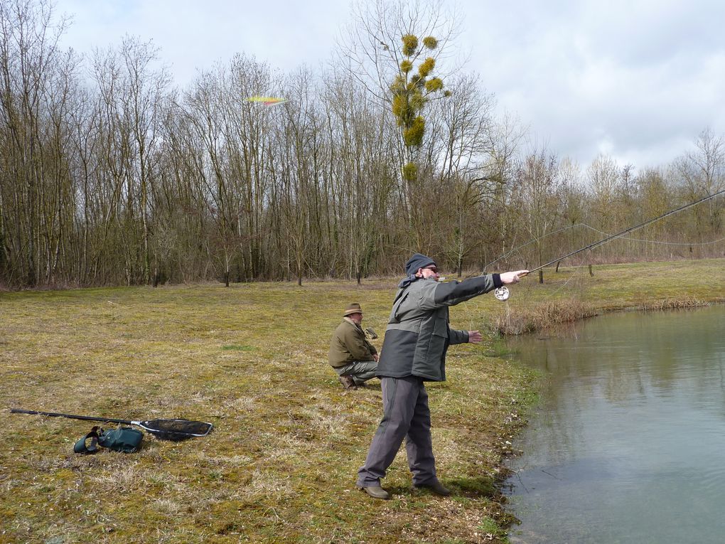 Première compétition amicale de pêche de brochet au comité île de France.