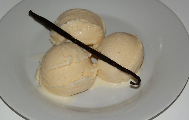 Glace vanille maison Sans sorbetière