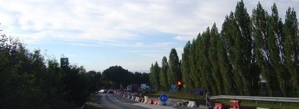 Les Essarts le Roi: sécurité et travaux, création d'un rond point