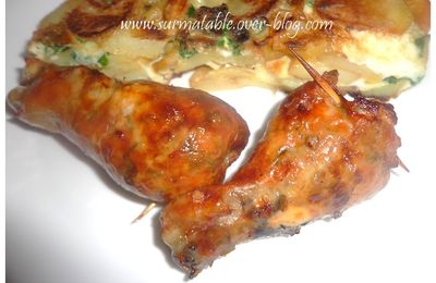 Pilons de Poulet Farcis