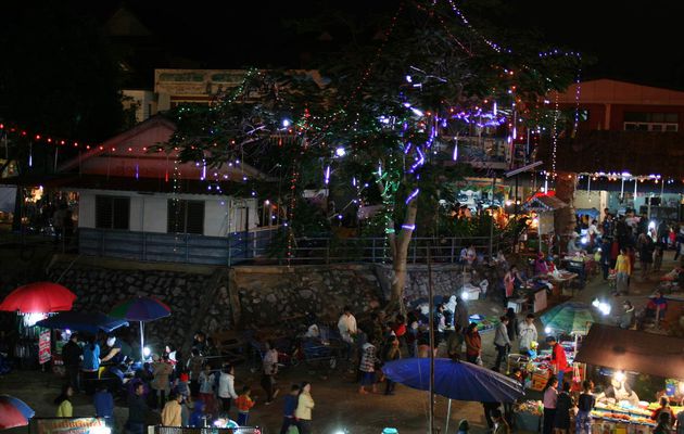 les marchés de nuit de Thailande...