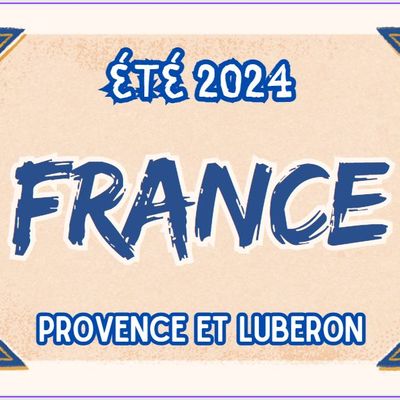 ?te 2024: mes vacances en France