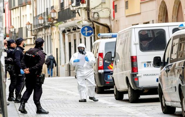 La crisis en España por el coronavirus continúa de manera alarmante