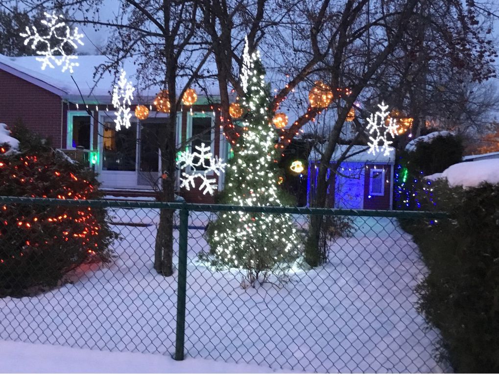 Ambiance de Noël au Canada par Alfred Andrieu