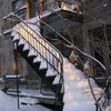 Escalier de neige