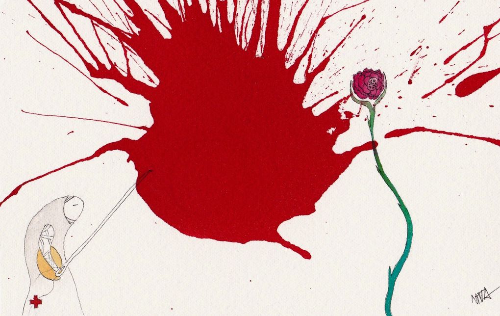 Série Antonin Artaud 2012 - Encre sur papier