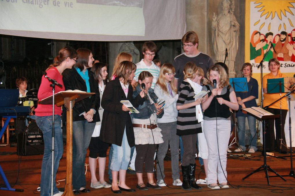 Veillée de Pentecôte à Wormhout le 30 mai 2009.