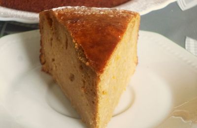 Gâteau moelleux aux clémentines et à la farine de châtaigne