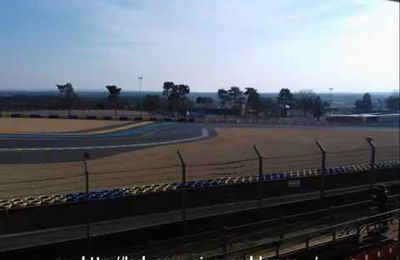 Repérage du circuit Bugatti Le Mans