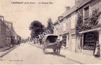 Carpiquet (près Caen) - La Grande Rue