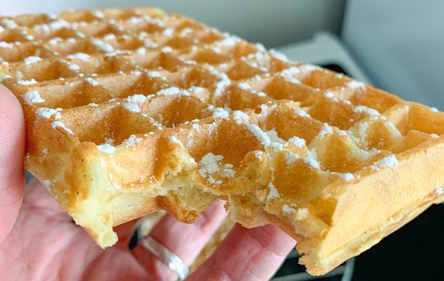 Gaufres traditionnelles comme à la fête foraine