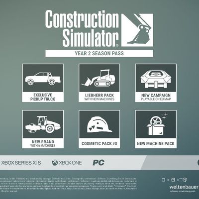 Test Z4gs : saison pass année 2 de construction simulator et update mise à jour pack liebherr test 