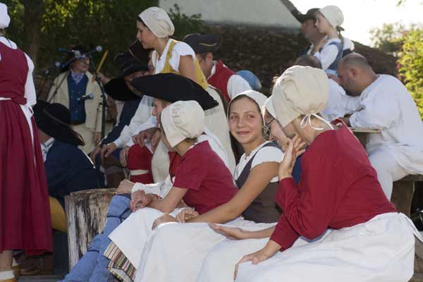 Images d'un reportage de deux jours fin, fin juillet, lors de la traditionnelle Fête des Chavans...