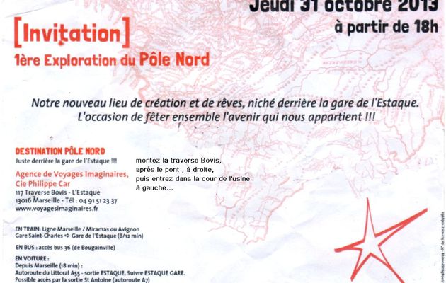 Invitation  Agence de Voyages imaginaires