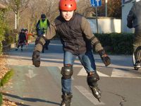 Rando roller familiale du dimanche Matin