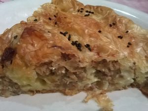 BOREK DE PATE FILO A LA VIANDE HACHEE 