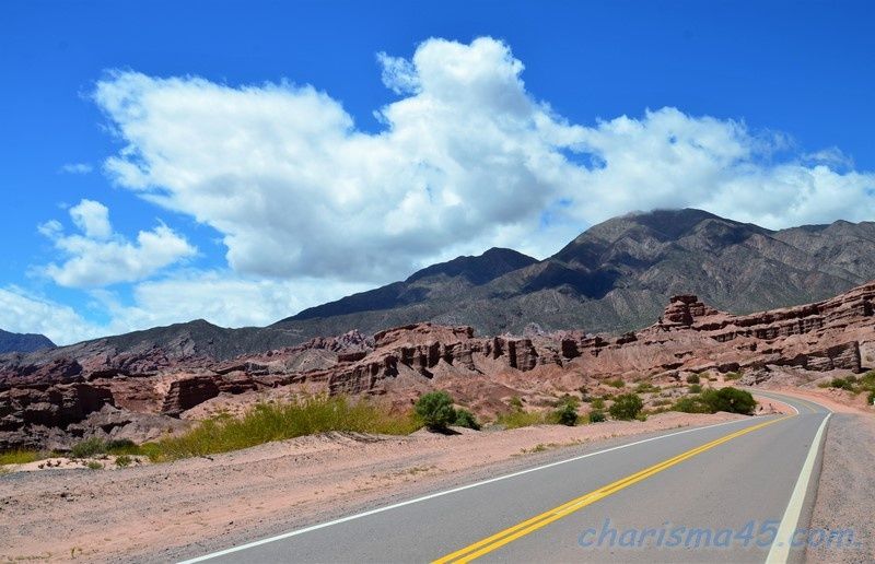 Quebrada de las Conchas - Las Ventanas, Argentine en camping-car