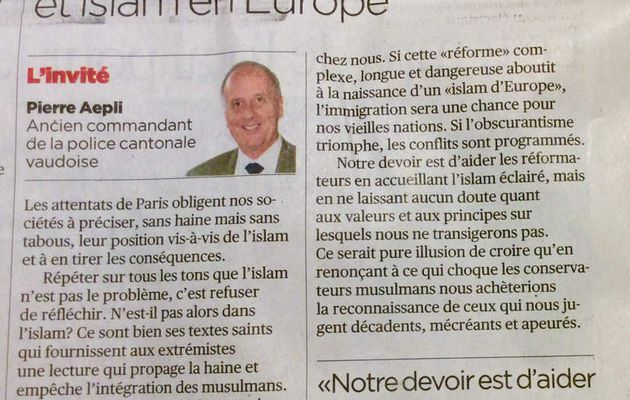 Islam en Europe ou Islam d'Europe ?  