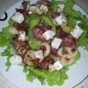 Salade gésiers de poulet et feta 