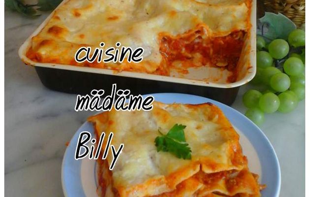 Lasagnes à la bolognaise لازانيا البولونيز