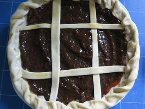 Tarte des Noces ou Tarte aux Pruneaux de L'Ile d'Yeu