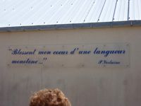 Le Poème de Paul Verlaine  . Ralliement pour signifier le débarquement