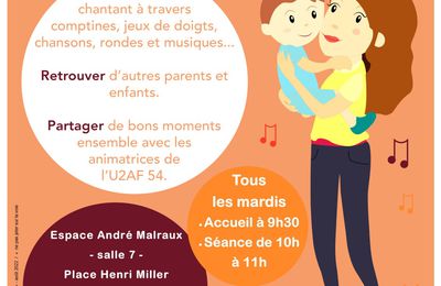 Eveil musical pour les 0-3 ans - jusqu'au 11 juillet !