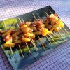 Mini brochettes de Saint-Jacques à l'ananas