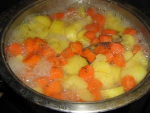 Purée de carottes