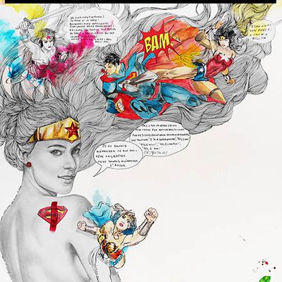 Illustration « Super Wonder Woman »