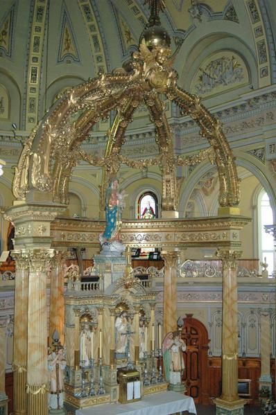 Église de Trois Pistoles, visitée le 1er juillet 2008